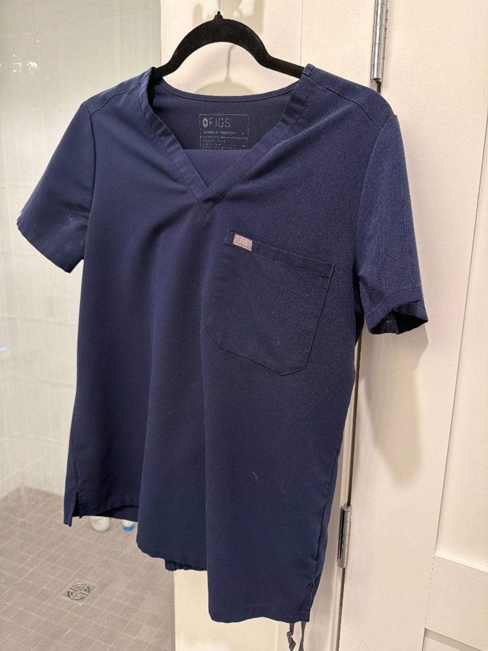 Figs scrub set navy blue